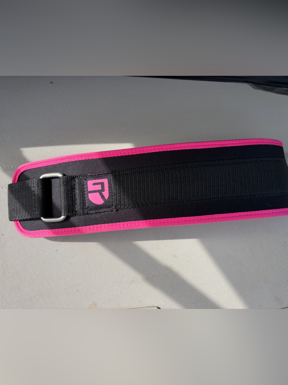 Pink Rise lifting belt - Picture 2 of 2